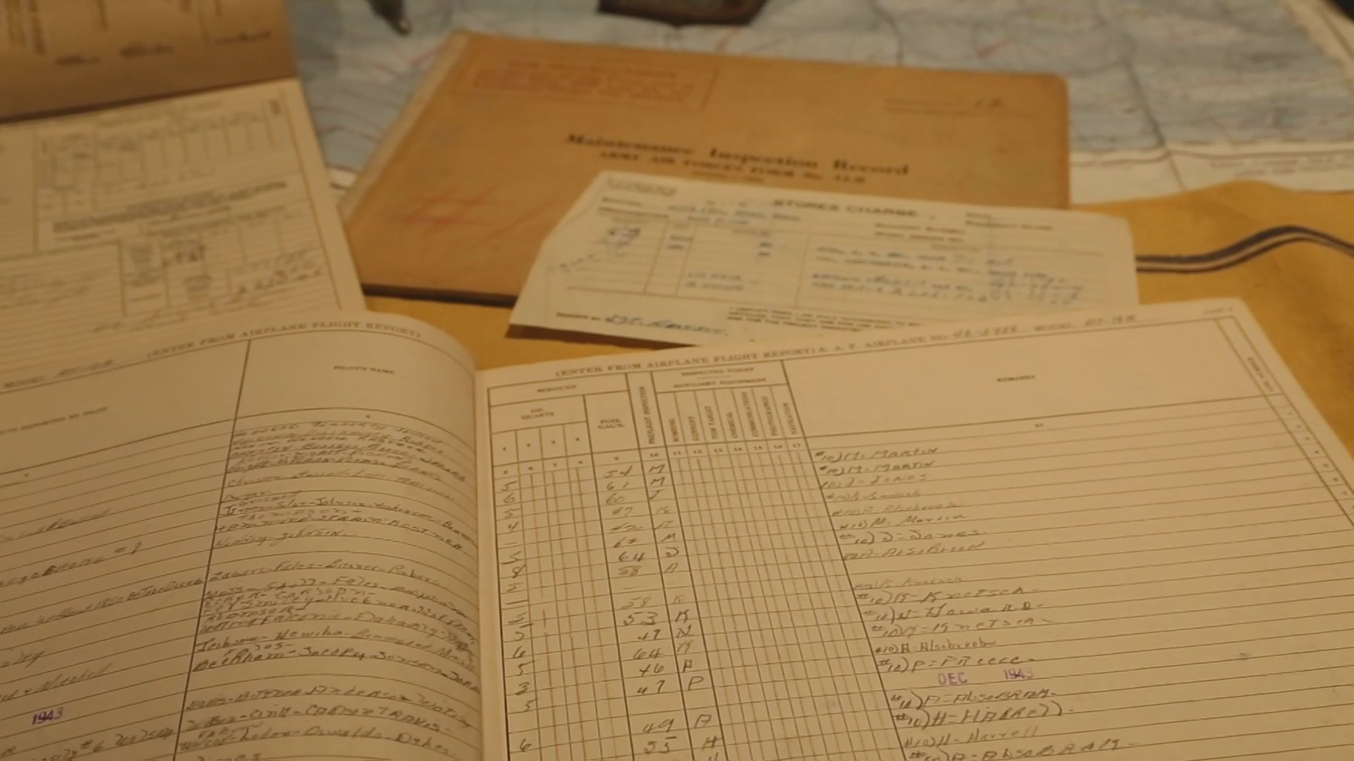 Fairchild PT-19 service records